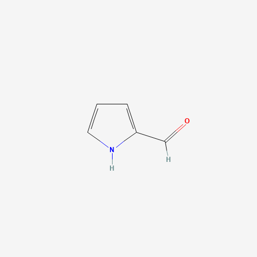 Pyrrole-2-carboxaldehyde molecular structure