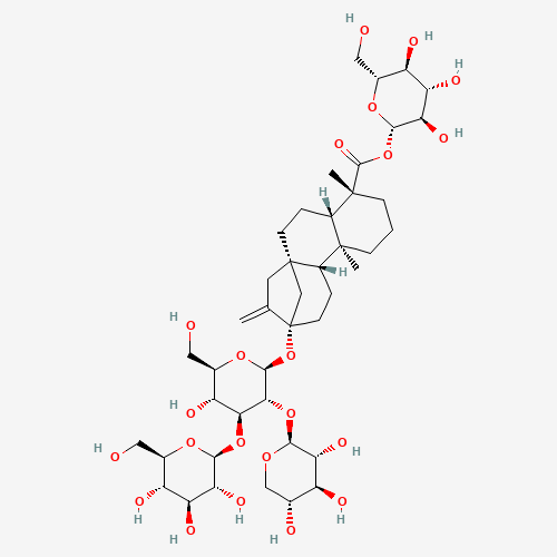 Rebaudioside F molecular structure