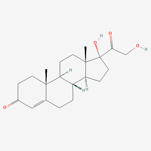 Reichstein’s substance S molecular structure
