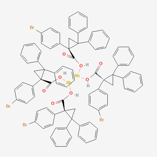 Rh2(R-BTPCP)4 molecular structure