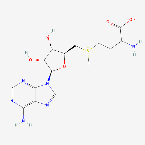 S-(5′-Adenosyl)-L-methionine p-toluenesulfonate salt molecular structure