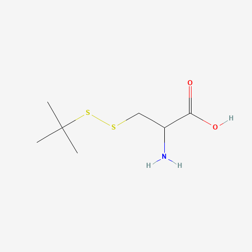 S-tert-Butylmercapto-L-cysteine molecular structure