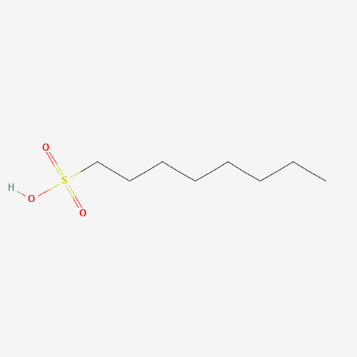 Sodium 1-octanesulfonate monohydrate molecular structure