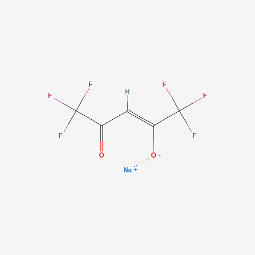 Sodium hexafluoroacetylacetonate molecular structure