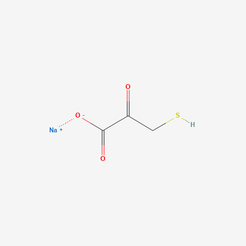 Sodium mercaptopyruvate dihydrate molecular structure