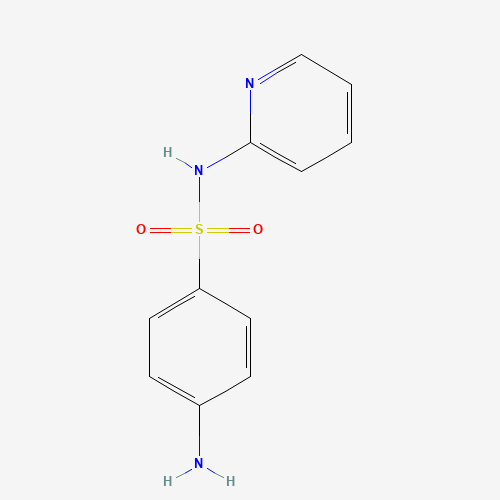 Sulfapyridine molecular structure