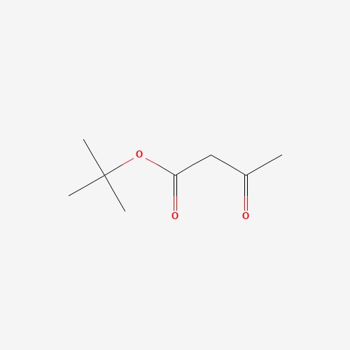tert-Butyl acetoacetate molecular structure
