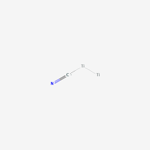 Titanium carbonitride molecular structure