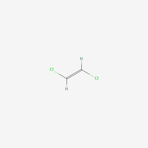 trans-1,2-Dichloroethylene molecular structure
