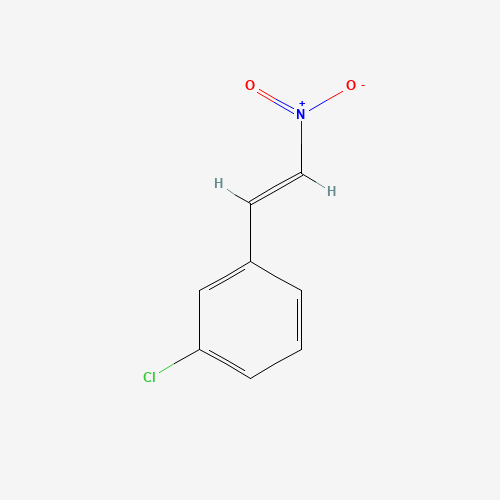 trans-3-Chloro-β-nitrostyrene molecular structure