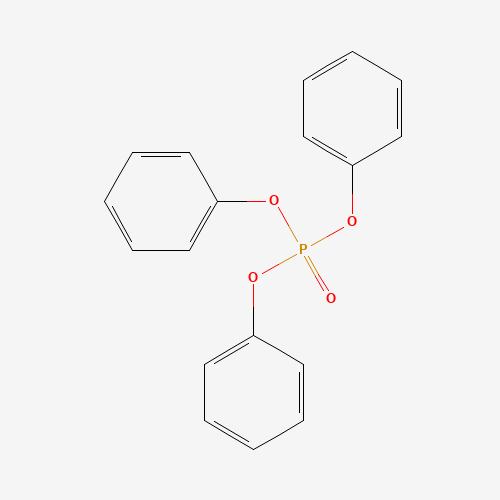 Triphenyl phosphate molecular structure