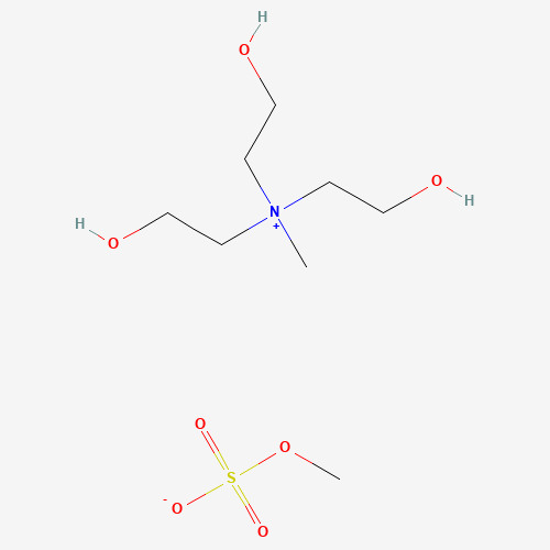 Tris(2-hydroxyethyl)methylammonium methylsulfate molecular structure