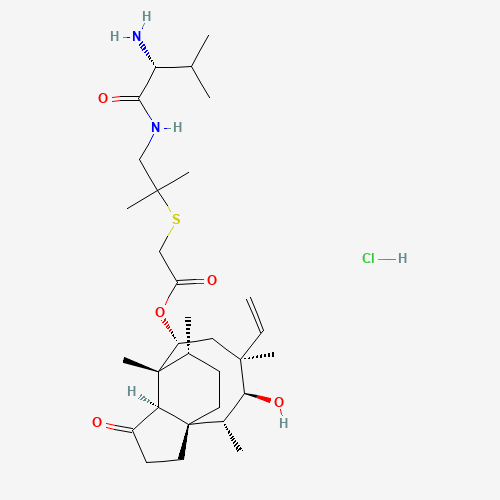 Valnemulin hydrochloride molecular structure