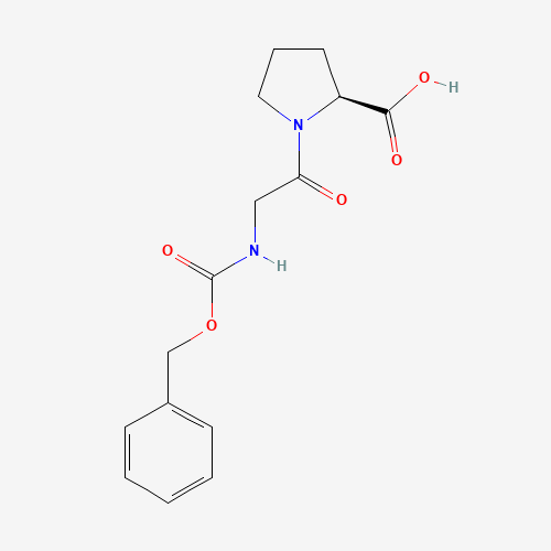 Z-Gly-Pro molecular structure