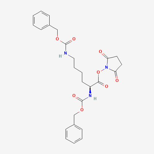 Z-Lys(Z)-OSu molecular structure